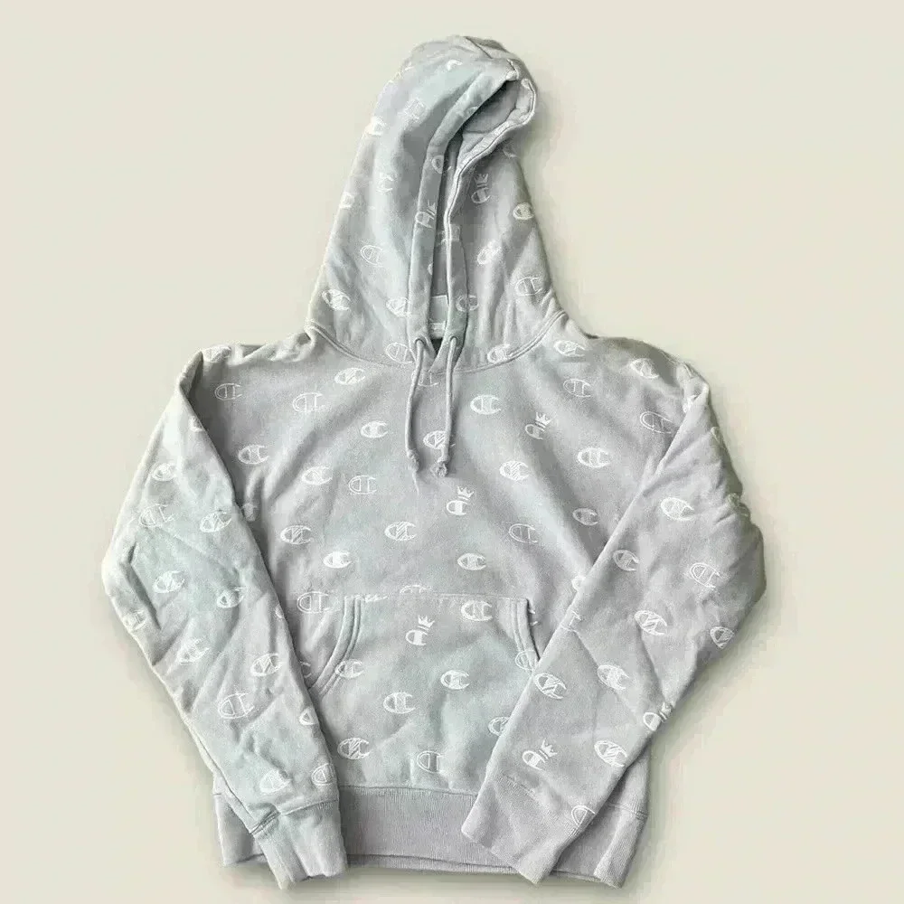 Limited Edition Lilac All Over Print Champion Sweatshirt- Size Small - Picture 4 of 9